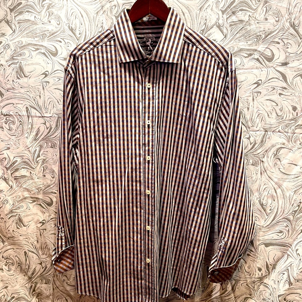 Bugatchi Long Sleeve Button Up - image 1